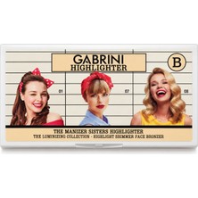 Gabrini 3'lü Aydınlatıcı Paleti - Highlighter B