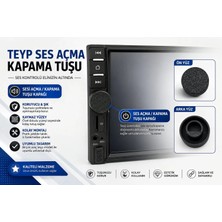 YSN Sounds Universal Teyp Düğmesi - Bir Çok Double Teyp Için Ses Açma Kapama Düğmesi , Teyp Ses Tuşu