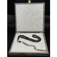Linea Craft Lineacraft Alpaka Püsküllü Kapsül Kesim Hare Canavarı Çekoslavak Renk Katalin Tesbih (7X11 Mm)