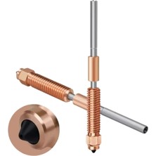 Teknik Filament 3D 0.2mm "unicorn" Quick-Swap Sertleştirilmiş Çelik Nozzle - K1, K1C, K1 Max, Ender 3 V3, V3 Plus