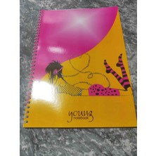 Beks A4 Çizgili Defter 72YP Spiralli