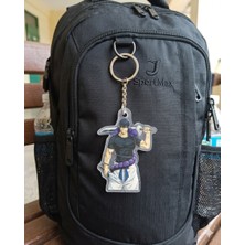 Owlbag Company Owl Bag Jujutsu Kaisen - Toji Fushiguro Desenli Acrylic Anahtarlık Çanta Süsü