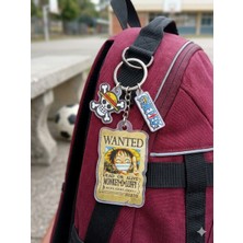 Owlbag Company Owl Bag One Piece Wanted Serisi Luffy Desenli Acrylic Anahtarlık Çanta Süsü