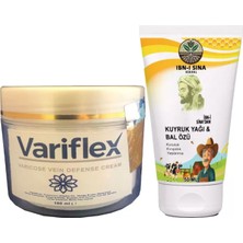 Sh Ticaret Variflex Varislerinize 100 ml Krem + Ibn-I Sina Kuyruk Yağlı Bal Özlü Krem
