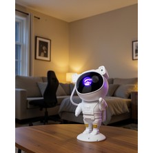 Alemdar Pazarlama Projeksiyon Astronot Lamba Speaker Sevimli Astronot Bluetooth Hoparlör Yeni Nesil