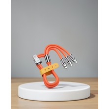 Alemdar Pazarlama 120W Şarj Kablosu, 1.2m Dolaşmaya Dayanıklı Çinko Alaşımlı USB