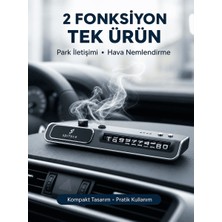 Alemdar Pazarlama LED Ekranlı Nemlendiricili Araç Park Numarası Gösterici