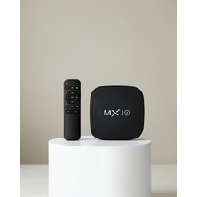 Alemdar Pazarlama Mx Box Android Tv Medya Oynatıcı 4K Ultra Hd Ses Görüntü