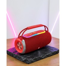 Alemdar Pazarlama Rgb LED Işıklı 20W Taşınabilir Bluetooth Hoparlör Ipx6 Suya Dayanıklı