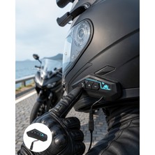 Alemdar Pazarlama Kask Kulaklığı Motosiklet Intercom Interkom Dinleme Konuşma Özellikli Su Geçirmez