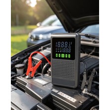 Alemdar Pazarlama 4’ü 1 Arada Jump Starter Hava Kompresörü Powerbank ve LED Fener Yeni Nesil