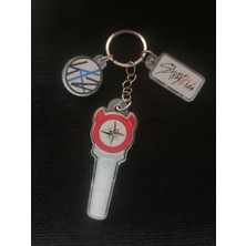 Owlbag Company Owl Bag Kpop Stray Kids Desenli Acrylic Charm Lı Anahtarlık Çanta Süsü