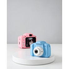 Alemdar Pazarlama 8mp Mini Çocuk Fotoğraf Makinesi, Pembe Ses Kaydı Özellikli