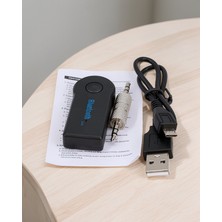 Bt 350 Bluetooth Araç Kiti Aux Çıkışlı Tüm Araçlara Uyumlu
