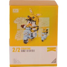 Eseno Select LZ-1676 Loz Kurye Ördek 443 Parça Block Oyuncak