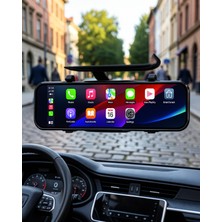 Alemdar Pazarlama Ayna Carplay Araç Içi 9.66 Inç IPS Ekran Geri Görüş Kamerası Destekli