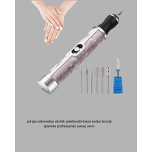 Alemdar Pazarlama Tırnak Matkabı Seti 20.000 Rpm + Mini LED Oje Kurutma Cihazı