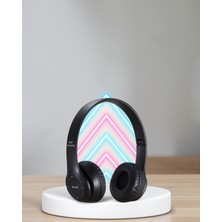 Alemdar Pazarlama Katlanabilir Bluetooth 5.0 Kulaklık, Çift Cihaz Destekli