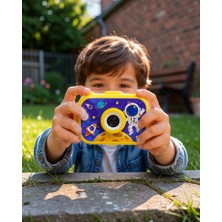 Alemdar Pazarlama Mini Çocuk Dijital Fotoğraf Makinesi Type-C Şarjlı Hd Video Kamera 2.0 Inç Tft Renkli Ekran