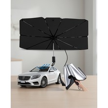 Oto Güneşliği Katlanabilir Uv Korumalı 125X65 cm Tüm Araçlar