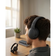 Alemdar Pazarlama Kablosuz Bluetooth Kulaklık Kulak Üstü Ayarlanabilir Uzun Ömürlü Yeni Nesil