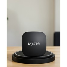 Alemdar Pazarlama Mx Box S 4K Android Tv Kutusu, Google Asistan, Dolby Ses, 8 GB