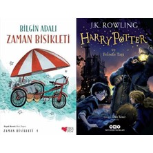 Can Yayınları Zaman Bisikleti 1 (Bilgin Adalı) ve Harry Potter ve Felsefe Taşı