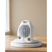 Alemdar Pazarlama Mini Elektrikli Isıtıcı, Fanlı, 2000W Güç, 3 Isı Modu