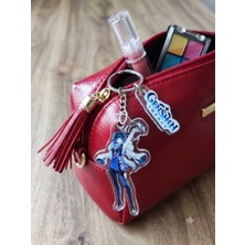 Owlbag Company Owl Bag Genshin Impact Serisi Yelan Karakteri Desenli Acrylic Anahtarlık Çanta Süsü