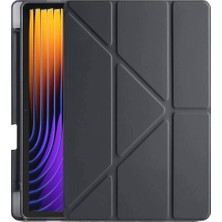 Evimdeyokyok Xiaomi Pad 7 Pro Kılıf Kalemlikli Mars Tablet Kılıfı - Siyah