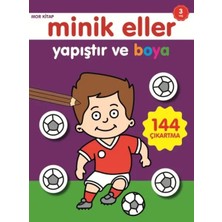 Minik Eller Yapıştır ve Boya - Mor