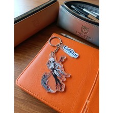 Owlbag Company Owl Bag Genshin Impact Serisi I Arlecchino Desenli Acrylic Anahtarlık Çanta Süsü