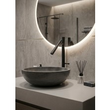Titanium Design Siyah Çanak Lavabo Bataryası