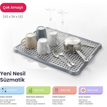 Hane216 Süzmatik Büyük Bulaşık Sebze Kurutmalığı 43,5 x 34,5 x 1,6 cm