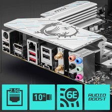 MSI Msı B760 Gamıng Plus Ddr4 Wıfı-6e HDMI Dp Pcıe 4.0 1700P Atx