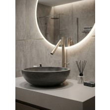 Titanium Design Nikel Çanak Lavabo Bataryası