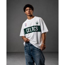 Sentinel Wear Boston Celtic Detaylı Premıum Oversize T-Shirt