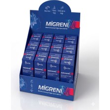 NutriBio Migrenix Rahatlatıcı Masaj Yağı Nane,okaliptus ve Mentol Içeren Roll-On 10ML x 12ADET