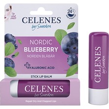 Celenes By Sweden 4 Adet Celenes Nordic Blueberry Stick Lip Balm Lip & Cheek 4,8 gr