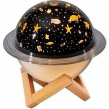 Majeur Hava Nemlendirici Renk Değiştiren Oda Kokusu Yıldızlı Projektör