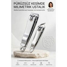 Transformacion Profesyonel Manikür Seti 2li Batık Çıkarıcı Açılı Tırnak Makası 723643