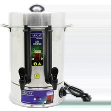 Majeur Çay Otomatı 40 Bardak Semaver Elektrikli Çay Makinesi ( Marka Değişkenlik Gösterebilir )