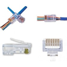 Oem Ez RJ45 Konnektör 100LÜ Paket