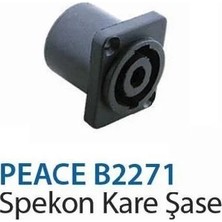 Peace B2271 Speakon Kare Şase
