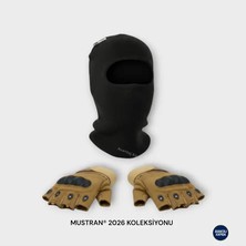Mustran Suyutti Çift Kat Kışlık Kar Maskesi + Ithal Taktik Korumalı Motosiklet Outdoor Eldiven 2’li Set