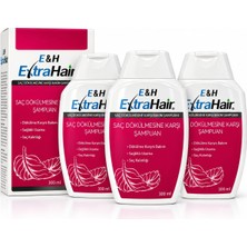 E&h Extrahair E&h Extra Haır Saç Dökülmesine Karşı Şampuan 3 Adet