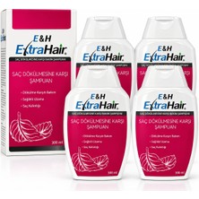 E&h Extrahair E&h Extra Haır Saç Dökülmesine Karşı Şampuan 4 Adet