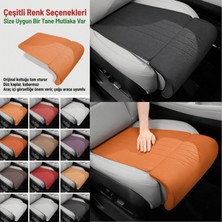 Belirtilmemiş Tesla Uyumlu Delikli Nappa Deri Baldır Destek Minderi - Koltuk Soğutma & Isıtma Uyumlu (Renk Seçenekli)