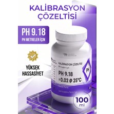 Ph Metreler Için Kalibrasyon Sıvısı Ph 9.18 100ML