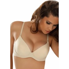Fantastik Store Le Jardin 7080 Kadın Push Up Dolgulu Silikonlu B Cup Sütyen